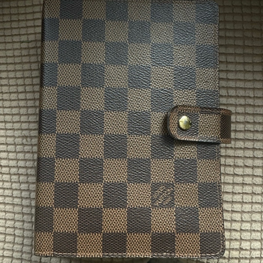 Louis Vuitton MM Damien Ebene Agenda